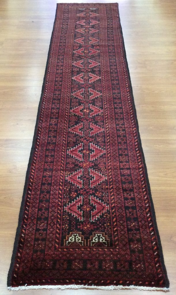 Baloochi 305 cm.  X 66 cm. fine wool runner