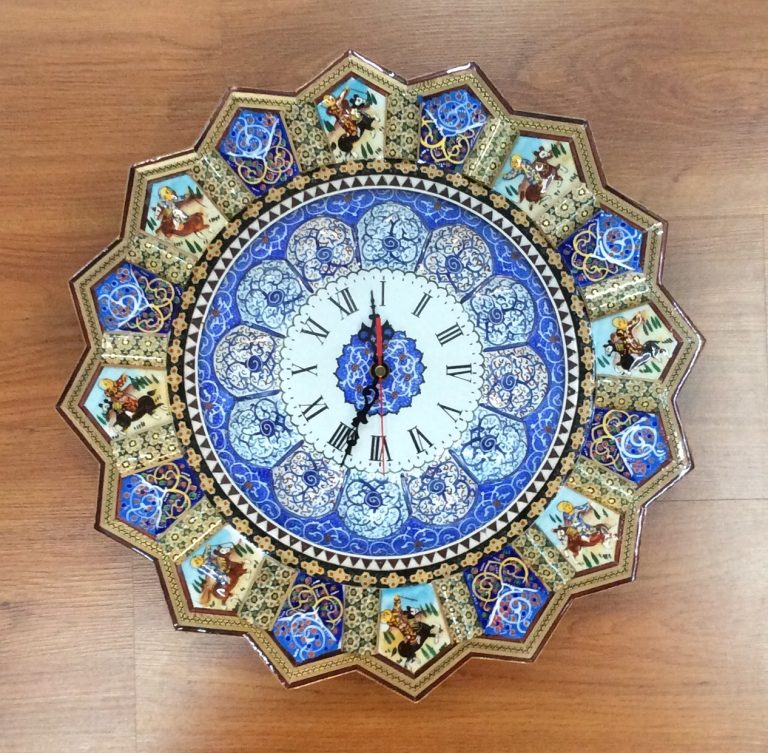 Handmade Clock 🕰 42 cm. D.