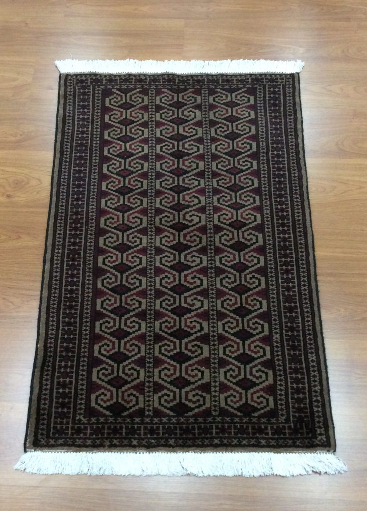 Baloochi 117 cm. X 75 cm. fine wool rug