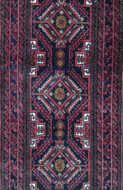Baloochi 290 cm. X 60cm. fine wool runner - Image 8