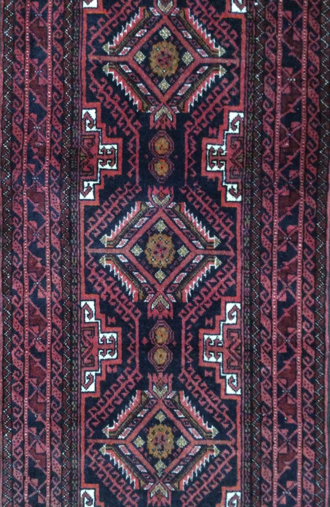 Baloochi 290 cm. X 60cm. fine wool runner - Image 8