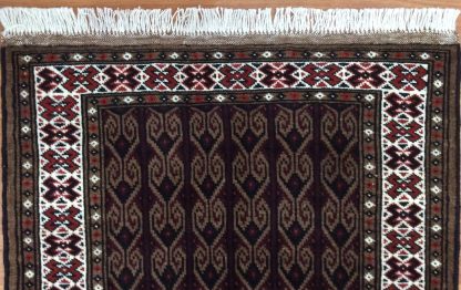 Persian Baloochi 115 cm. X 83 cm. fine wool rug - Image 3