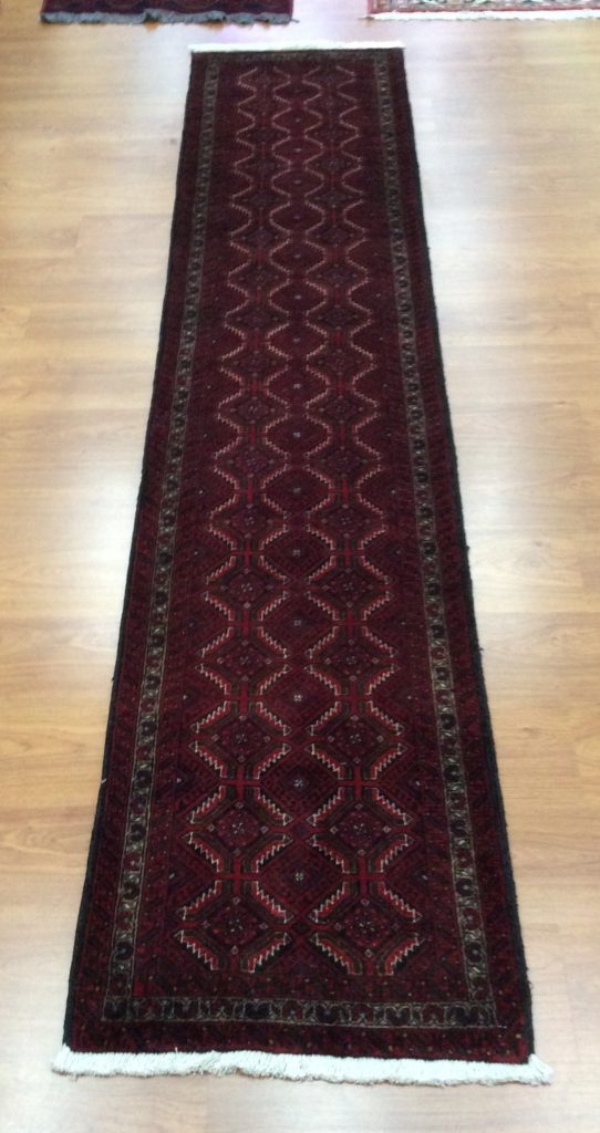 Baloochi 300 cm.  X 65 cm. fine wool runner - Image 9