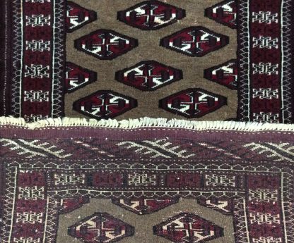 Princess Bokhara 👸133 cm. X 75 cm. fine wool rug - Image 3