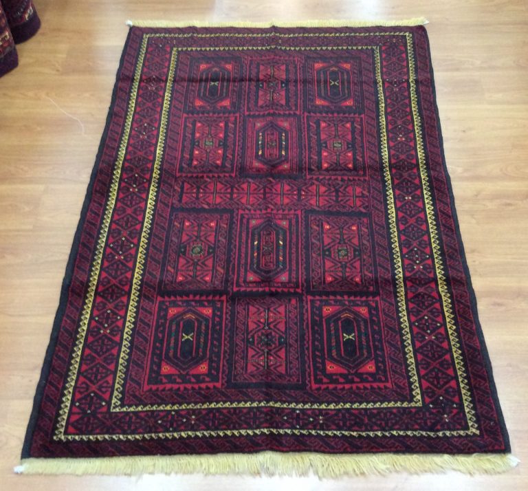 Baloochi 180 cm. X 124 cm. extra fine wool rug