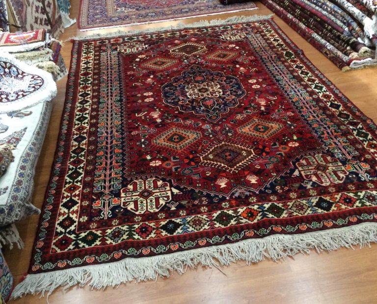 Qashqaie 295 cm. X 202 cm. fine wool carpet - Image 13