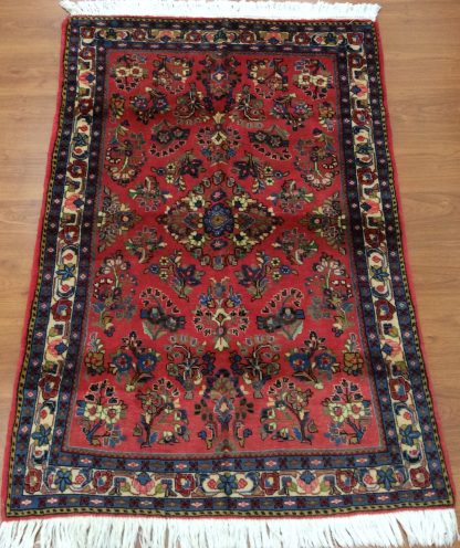 Persian Lilian 156 cm. x 105 cm. Extra fine wool rug - Image 6