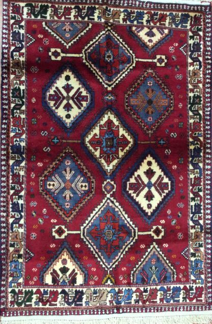 SOLD - Premium quality Persian Yalameh Shiraz 148 cm. X 104 cm. - Image 2
