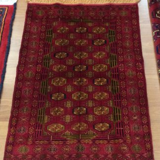 Extra fine Princess 👸 Bokhara 91 cm. X 62 cm. Pure silk rug