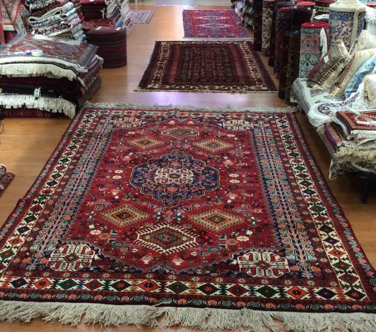 Qashqaie 295 cm. X 202 cm. fine wool carpet - Image 10