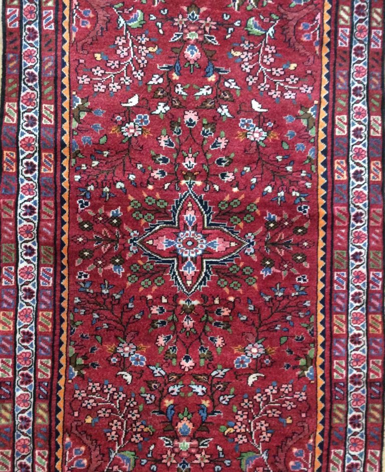 Lilian fine wool 295 cm. X 97 cm. runner - Image 5