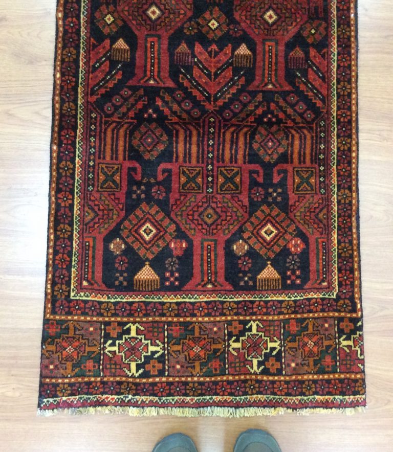 Zabol tribal 279 cm. X 66 cm. fine wool runner - Image 2