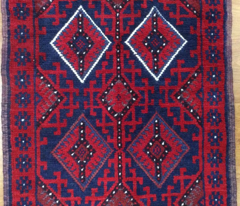 Tribal Baloochi  250 cm. X 62 cm.fine wool runner - Image 9