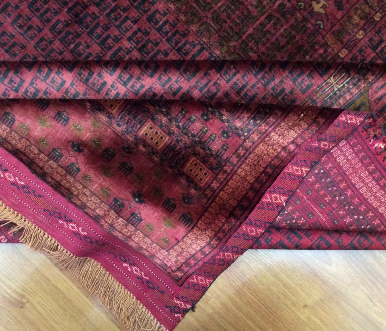 Extra fine Sarakhs 204 cm. X 145 cm. Pure silk rug - Image 4