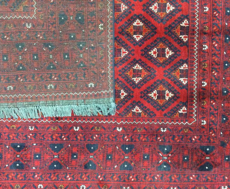 Tribal Ghanduzi 197 cm.X 156cm. extra fine wool rug - Image 8