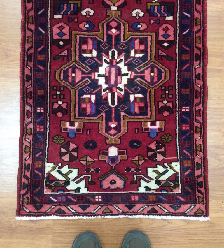 Zanjan tribal 315 cm. X 68 cm. fine wool runner - Image 5