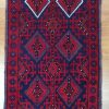 Tribal Baloochi  250 cm. X 62 cm.fine wool runner - Image 2