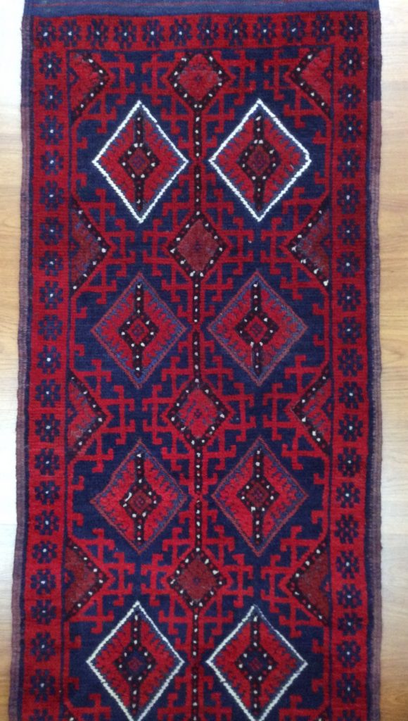 Tribal Baloochi  250 cm. X 62 cm.fine wool runner - Image 2