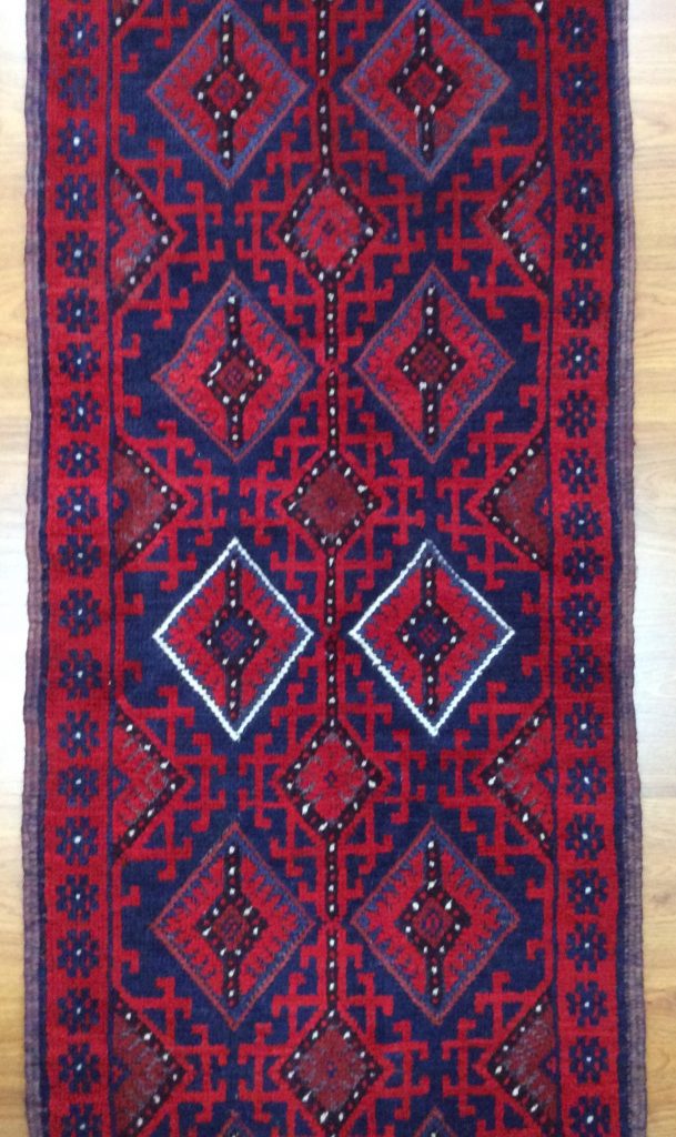 Tribal Baloochi  250 cm. X 62 cm.fine wool runner - Image 6