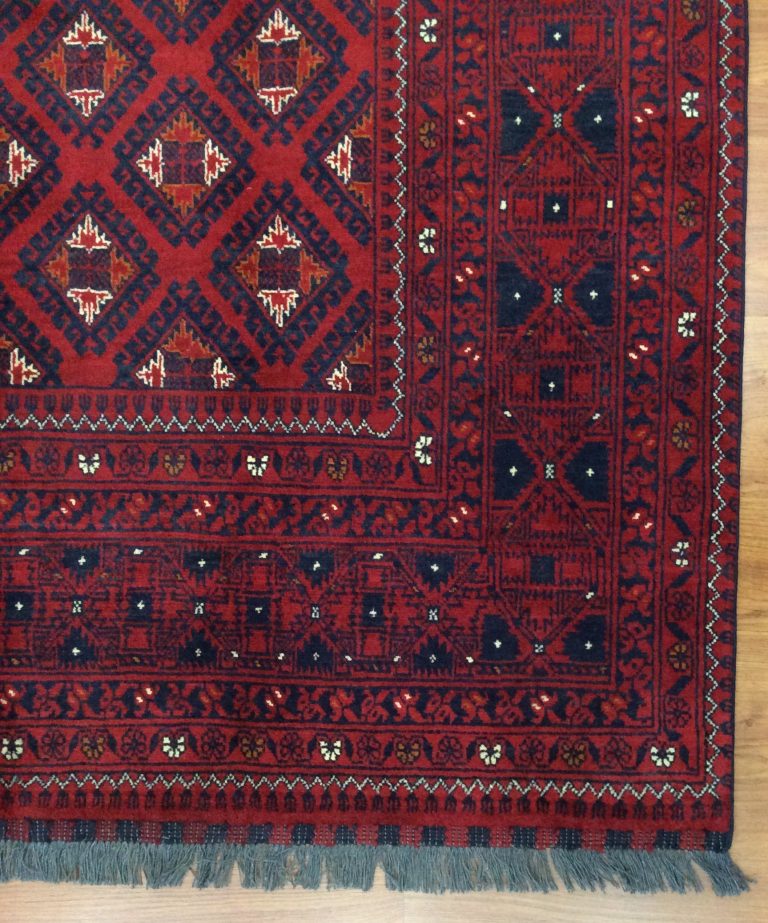 Tribal Ghanduzi 197 cm.X 156cm. extra fine wool rug - Image 12