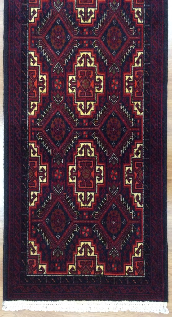 Baloochi tribal 370 cm. X 63 cm. fine wool runner - Image 8