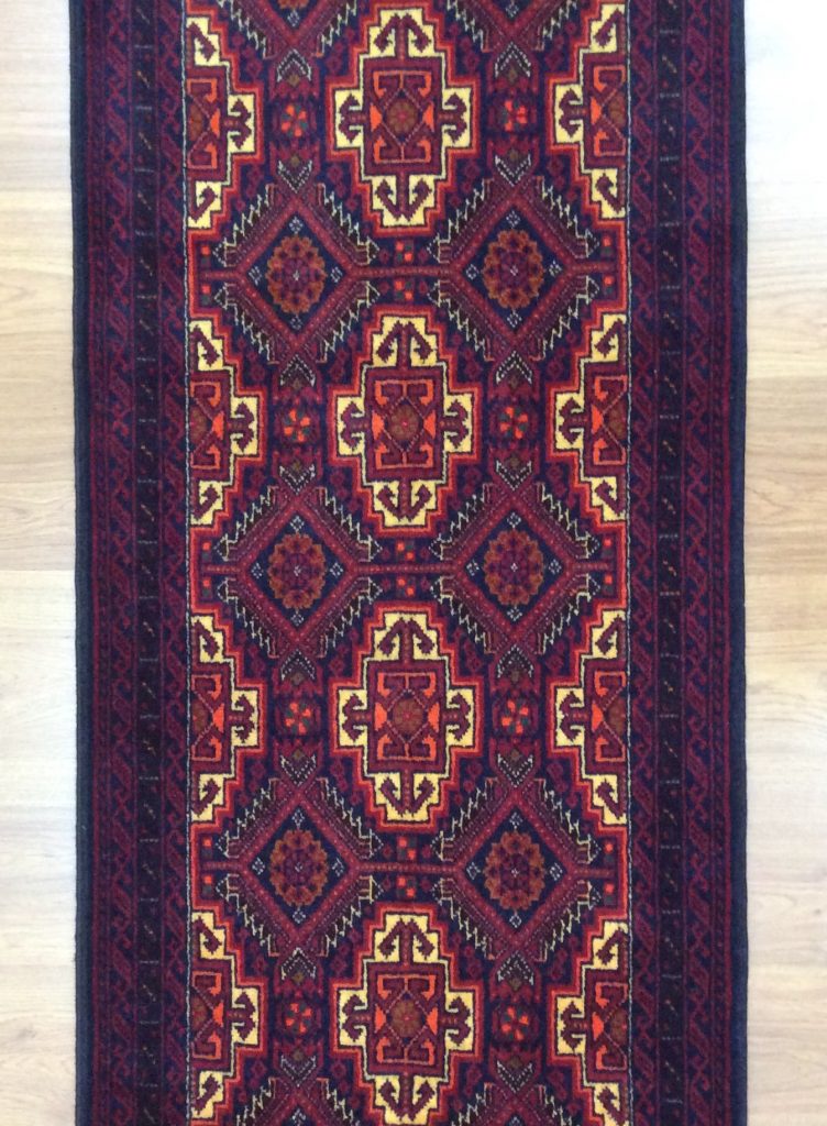 Baloochi  tribal fine wool 370  cm. X 65 cm. runner - Image 5