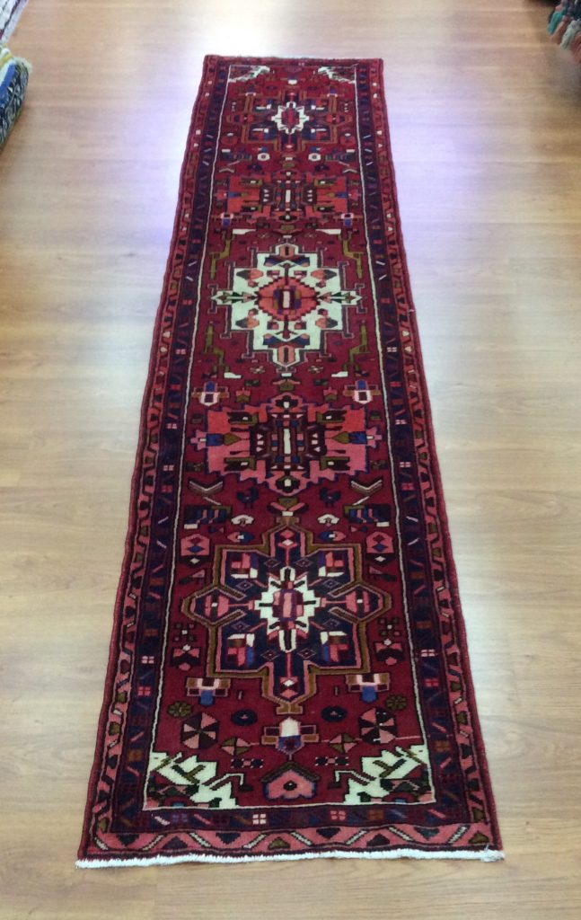 Zanjan tribal 315 cm. X 68 cm. fine wool runner - Image 9