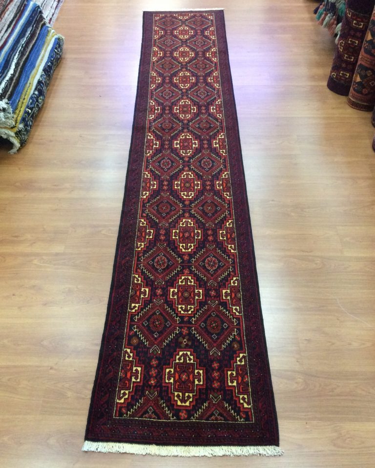 Baloochi  tribal 360 cm. X 65 cm. fine wool runner - Image 5