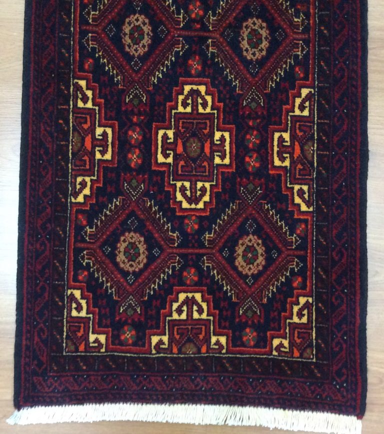 Baloochi  tribal 355 cm. X 64 cm. fine wool runner - Image 5