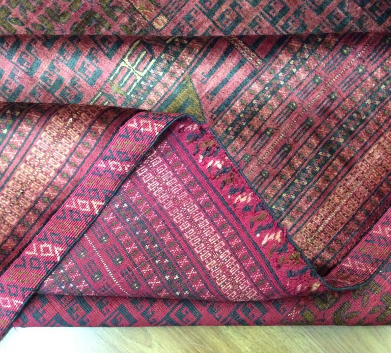 Extra fine Sarakhs 204 cm. X 145 cm. Pure silk rug - Image 16