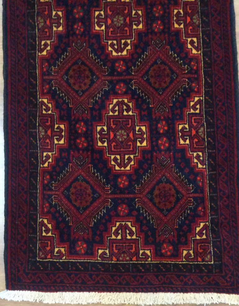 Baloochi  tribal 390 cm. X 64 cm. fine wool runner - Image 2