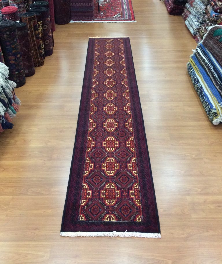 Baloochi  tribal fine wool 370  cm. X 65 cm. runner