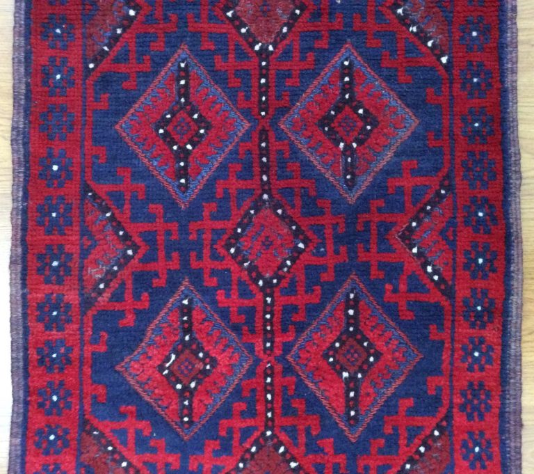 Tribal Baloochi  250 cm. X 62 cm.fine wool runner - Image 7