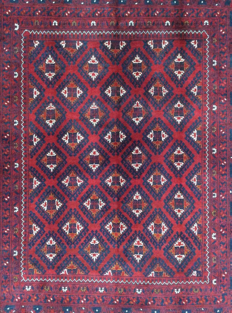 Tribal Ghanduzi 197 cm.X 156cm. extra fine wool rug - Image 4