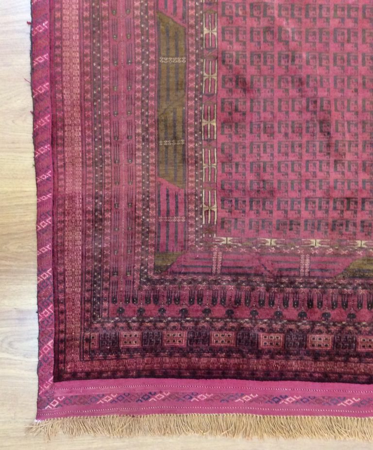 Extra fine Sarakhs 204 cm. X 145 cm. Pure silk rug - Image 8