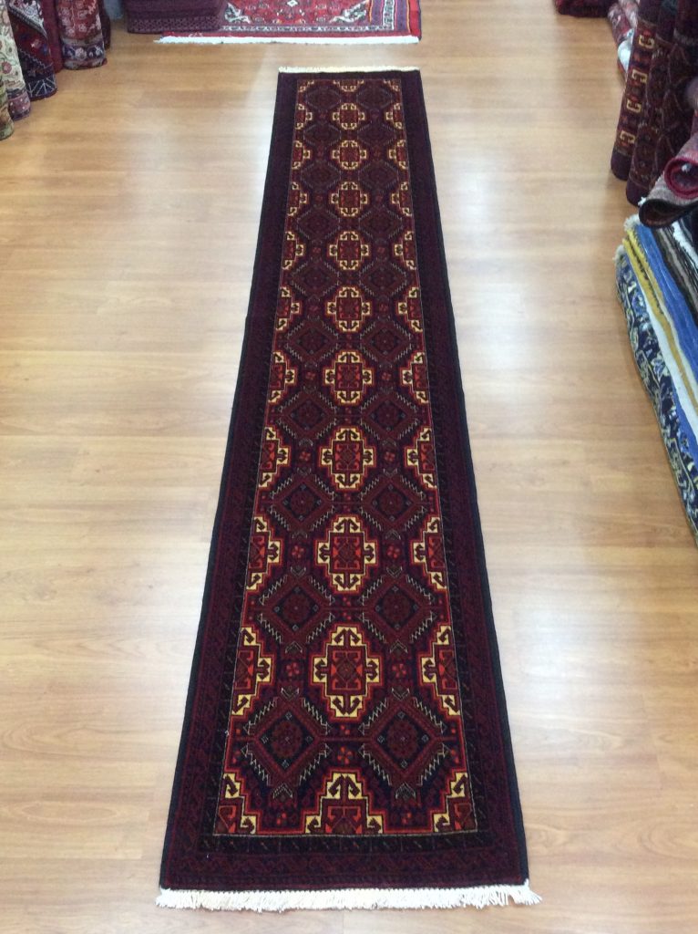 Baloochi tribal 370 cm. X 63 cm. fine wool runner