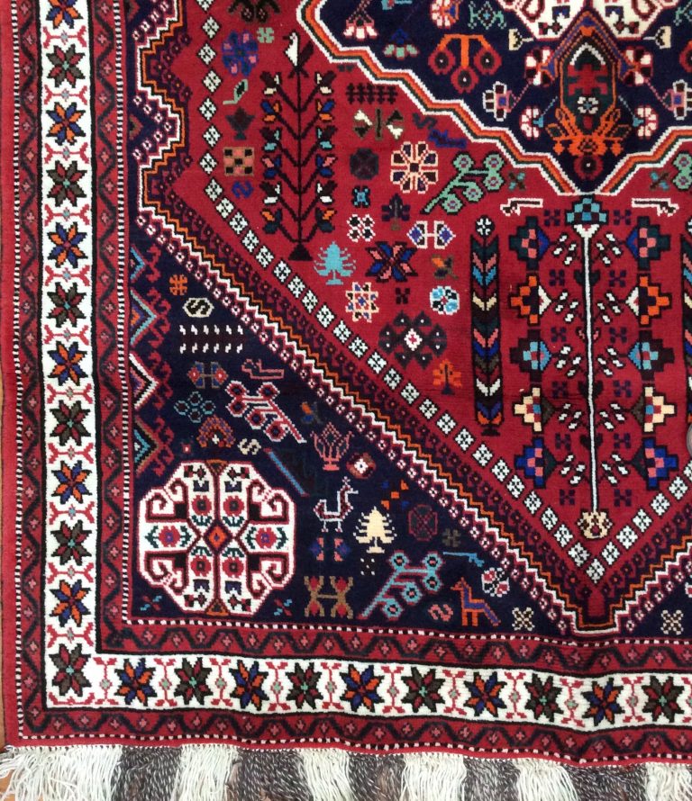 Qashqaie 237 cm. X 177 cm. fine wool carpet - Image 3