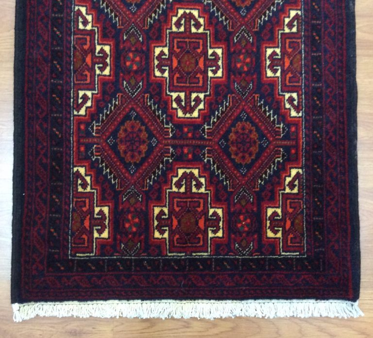 Baloochi tribal 374cm. X 63 cm. fine wool runner - Image 7