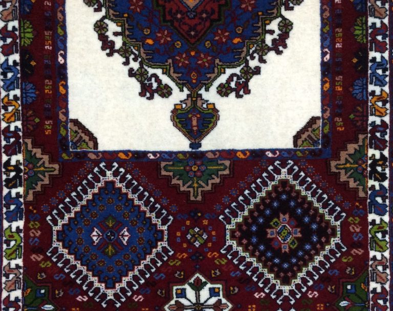 Yalameh Shiraz 195 cm. X 85cm. very fine wool runner - Image 11