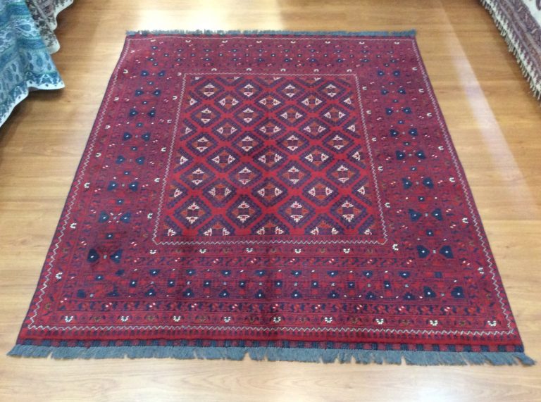 Tribal Ghanduzi 197 cm.X 156cm. extra fine wool rug