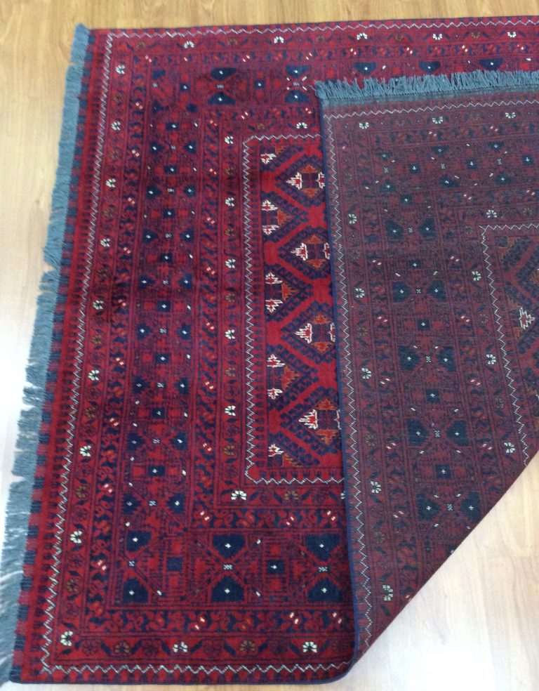 Tribal Ghanduzi 197 cm.X 156cm. extra fine wool rug - Image 9