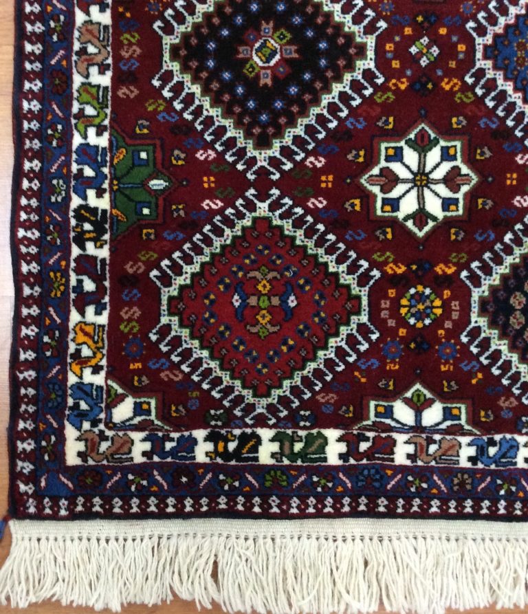 Yalameh Shiraz 195 cm. X 85cm. very fine wool runner - Image 7