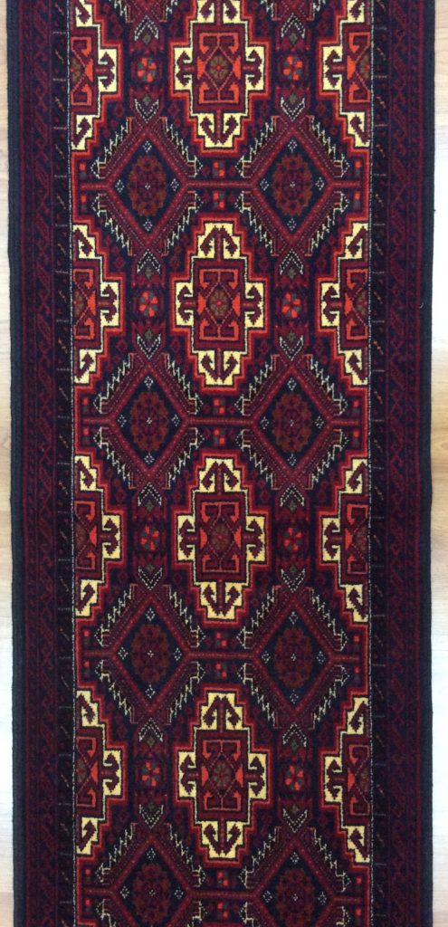 Baloochi tribal 370 cm. X 63 cm. fine wool runner - Image 6