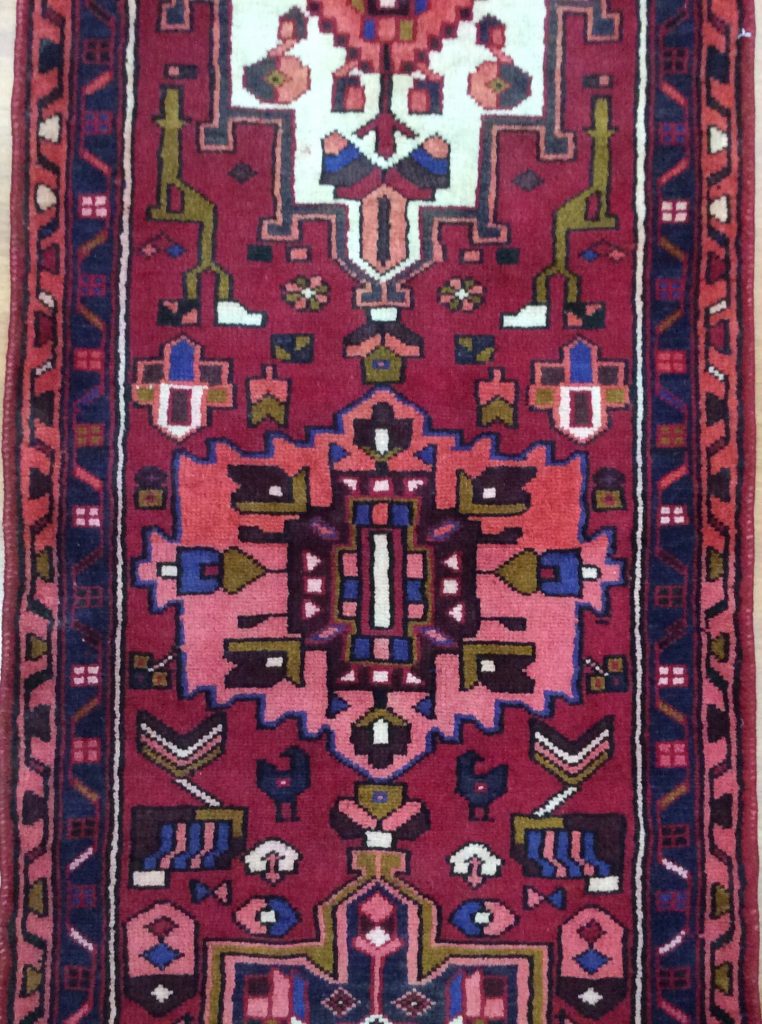 Zanjan tribal 315 cm. X 68 cm. fine wool runner - Image 7