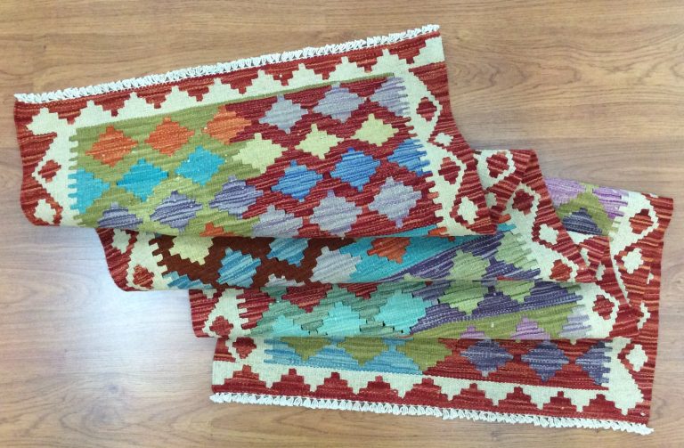 Bohemian Kilim 186 cm. X 74 cm. fine wool runner - Image 10