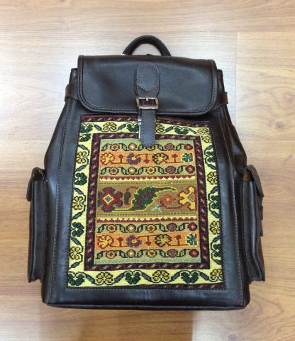 Quality handmade leather backpack 🎒