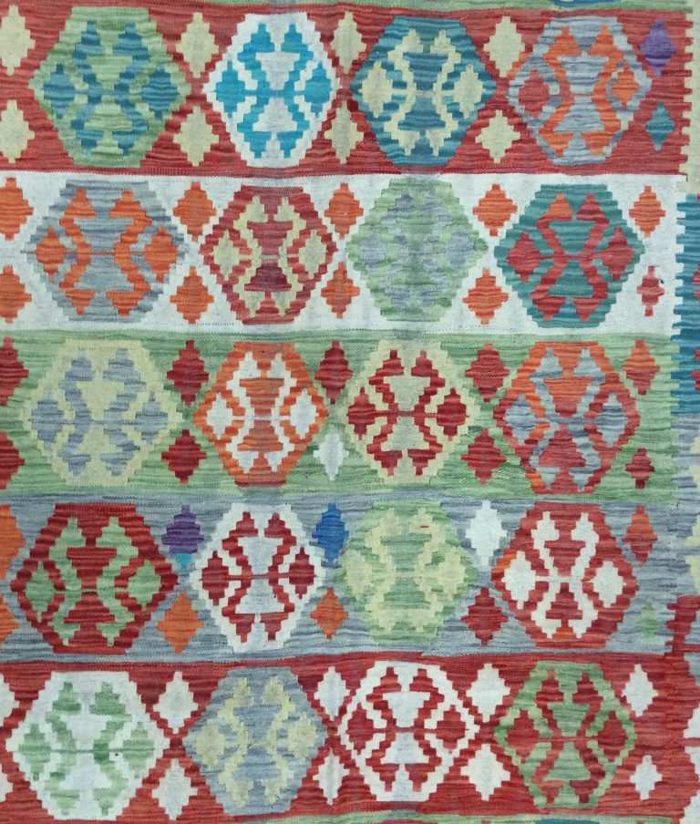 Boho Kilim 240 cm. X 173 cm. fine Bohemian gilim - Image 2