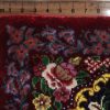 super fine 40 cm. X 28 cm. Silk Qom small rug - Image 12