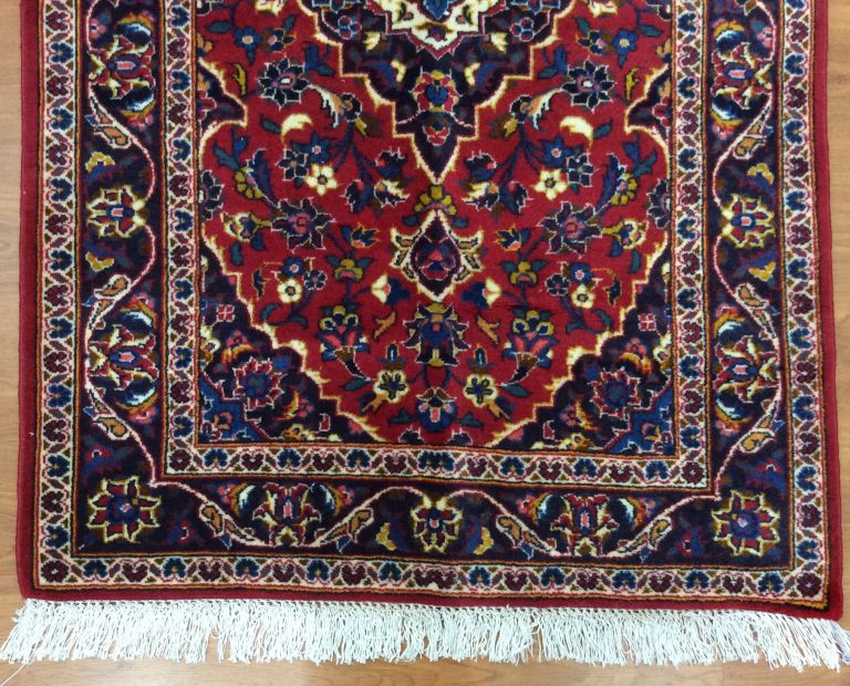 Kashan 155 cm X 104 cm. very fine wool rug - Image 4