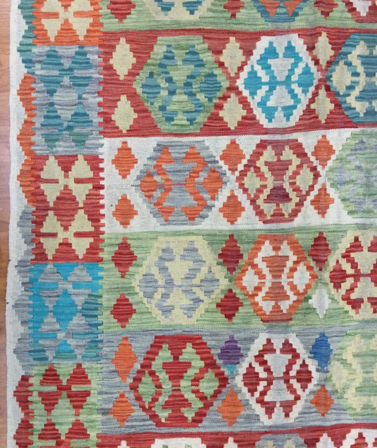 Boho Kilim 240 cm. X 173 cm. fine Bohemian gilim - Image 8